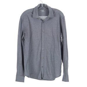 UnTUCKit Cotton Button Front Shirt Men's Large